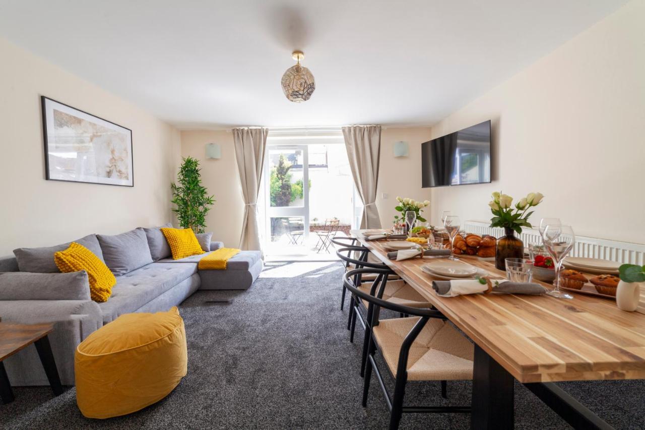 Arte Stays Serviced Houses Stratford - 3 Bedrooms 2 Bathrooms Houses London, Stratford, Maryland, Free Parking, Garden, Weekly Or Monthly Stays - Up To 8 Guests Exteriör bild